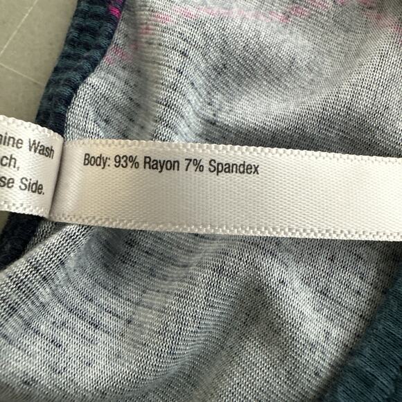 Soma Cool Nights Short Sleeve Sleepshirt Plaid Large Gown - Picture 6 of 7